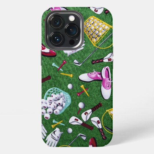 ティータイム ガーリーゴルフ iPhoneケース (裏面)