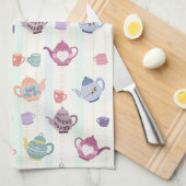 ティータイム キッチンタオル (四つ折り)
