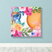 ティータイム キャンバスプリント (インサイチュ (ウッドフロア))