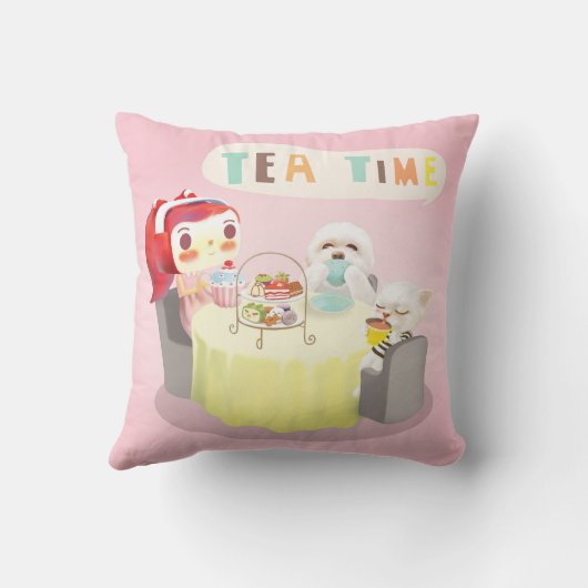 ティータイム クッション (裏面)