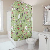 ティータイム シャワーカーテン (インサイチュ)