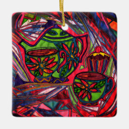 ティータイム セラミックオーナメント