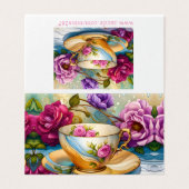 ティータイム – ティーカップアート (外部フラット)