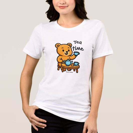 ティータイム トライブレンドTシャツ (正面)