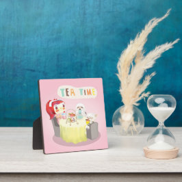 ティータイム フォトプラーク