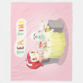 ティータイム フリースブランケット (正面)