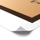 ティータイム、ホットチョコレート、コーヒーブレイクポスター ポスター (角)