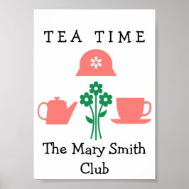 ティータイム ポスター