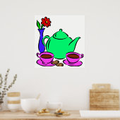 ティータイム ポスター (キッチン)