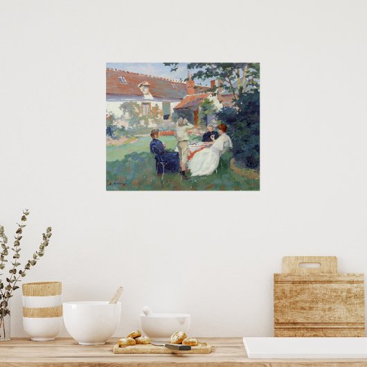 ティータイム ポスター (キッチン)