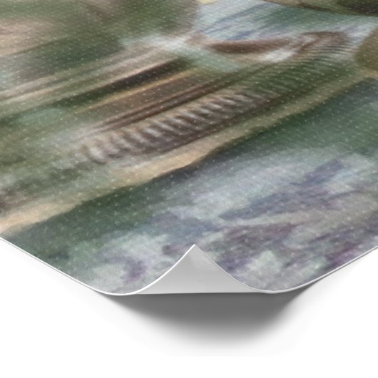 ティータイム ポスター (角)