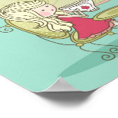 ティータイム ポスター (角)