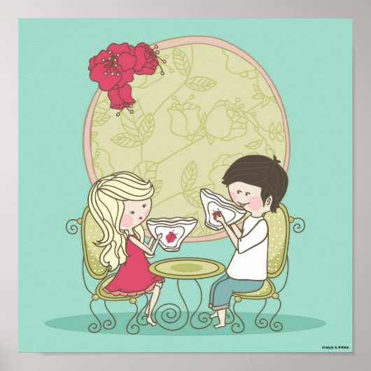 ティータイム ポスター (正面)