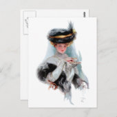 ティータイム ポストカード (正面/裏面)