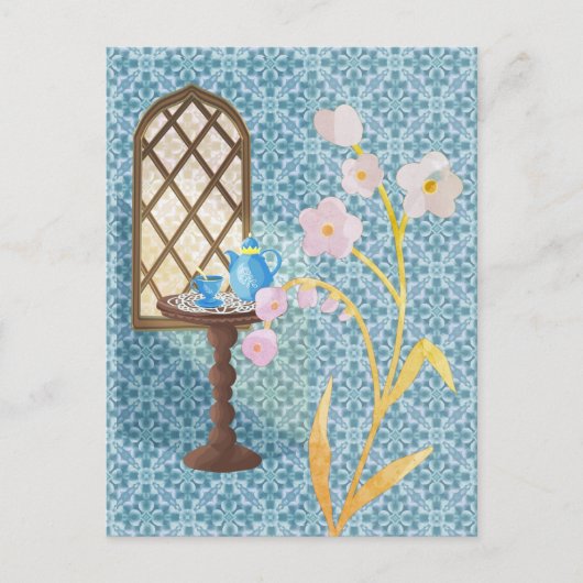 ティータイム ポストカード (正面)