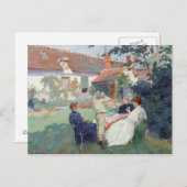 ティータイム ポストカード (正面/裏面)