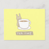 ティータイム ポストカード (正面)