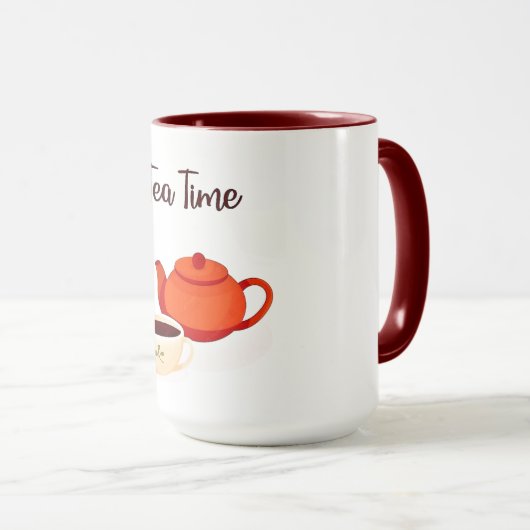 ティータイム マグカップ (正面右)