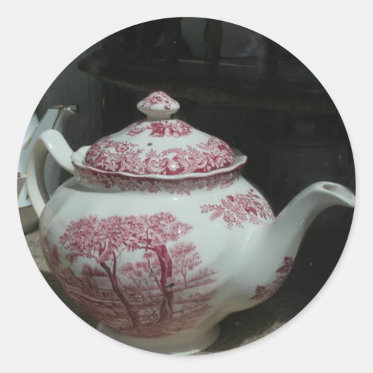 ティータイム ラウンドシール (正面)