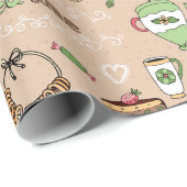 ティータイム ラッピングペーパー (ロールコーナー)