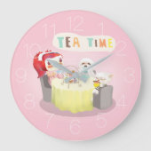 ティータイム ラージ壁時計 (正面)
