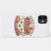 ティータイム ローズティー 可愛い Case-Mate iPhoneケース (裏面(横))