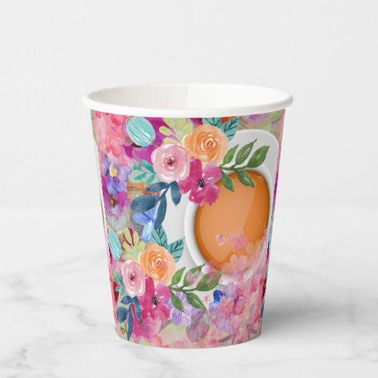 ティータイム 紙コップ (左)