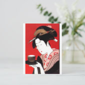 ティータイム 良い1日を、そしてより良い夜を感謝と共に ポストカード (スタンド正面)