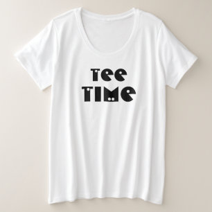 ティータイムTシャツ プラスサイズTシャツ