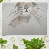 ティータオルブニー キッチンタオル (折り畳み)