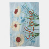 ティータオル愛 キッチンタオル (縦)