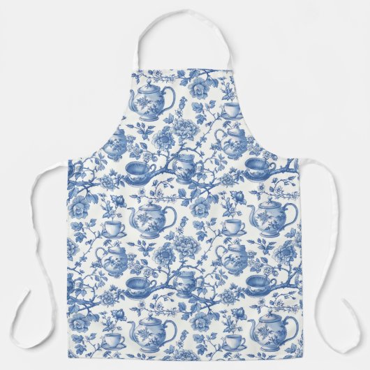 ティーチノイスリーフランスのトワールデュジュエパタン エプロン (正面)