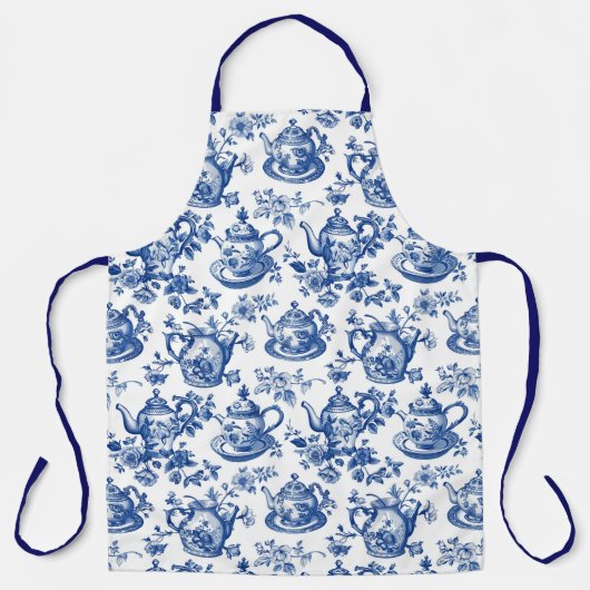 ティーチノイスリーフランスのトワールデュジュエパタン エプロン (正面)