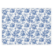 ティーチノイスリーフランスのトワールデュジュエパタン テーブルクロス (正面(横))