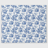 ティーチノイスリーフランスのトワールデュジュエパタン ラッピングペーパー (フラット)