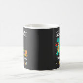 ティーチャザウルス先生のユーモアと小さな恐竜 コーヒーマグカップ (中央)