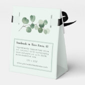 ティーツリー&ユーカリ手作り石鹸お願い箱 フェイバーボックス (裏面サイド)