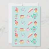 ティーツーセカンド誕生日招待状 招待状 (裏面)