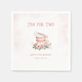 ティーツーティーカップテーマ スタンダードカクテルナプキン (正面)