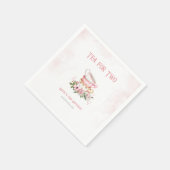 ティーツーティーカップテーマ スタンダードカクテルナプキン (角)