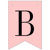 ティーティーティーカップ&フラワーベビーシャワーバナー バンティングフラッグ (第2の旗)