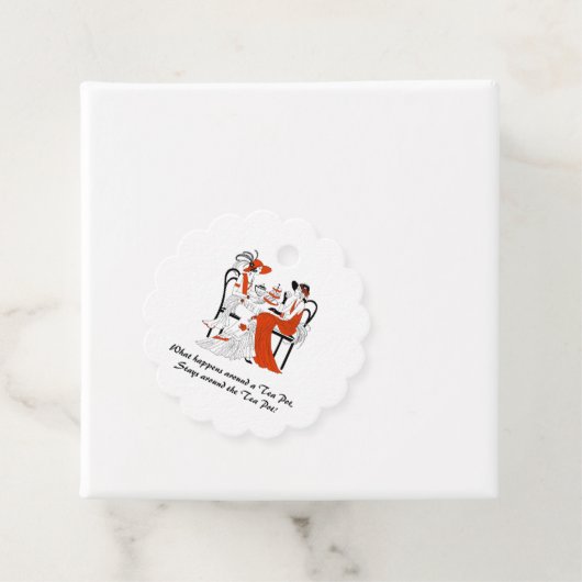 ティーティーティーティーバッグ付き編集可能レディース フェイバータグ (インサイチュ)