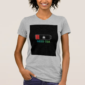 ティーデザインのヘザーグレーのTシャツ Tシャツ