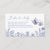 ティートイレベビーシャワーブックのベビー エンクロージャーカード (正面)