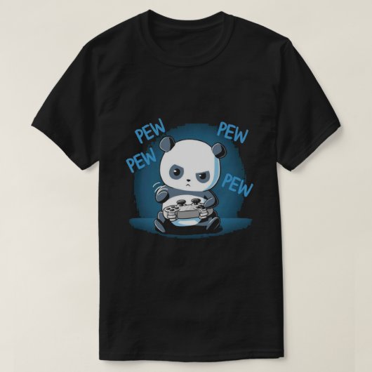 ティートルスタンダードピューパンダ Tシャツ (デザイン正面)