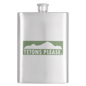ティートンズお願い フラスク (正面)