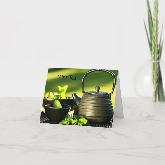 ティードリンカーノートカード カード (正面)