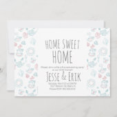 ティードードルモダンズ引っ越し祝いパーティーパーティー 招待状 (正面)