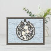 ティーニートゥーズBLU招待状カード 招待状 (スタンド正面)