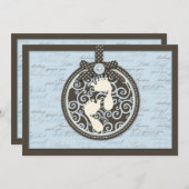 ティーニートゥーズBLU招待状カード 招待状 (正面/裏面)